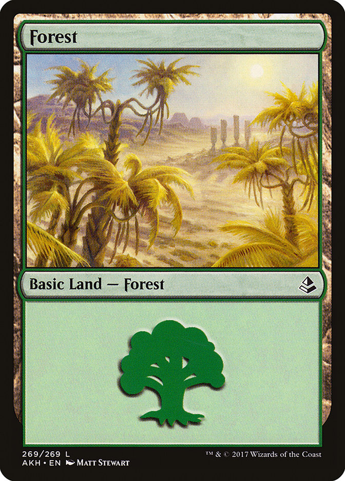 Forest (269) [Amonkhet] [Foil]