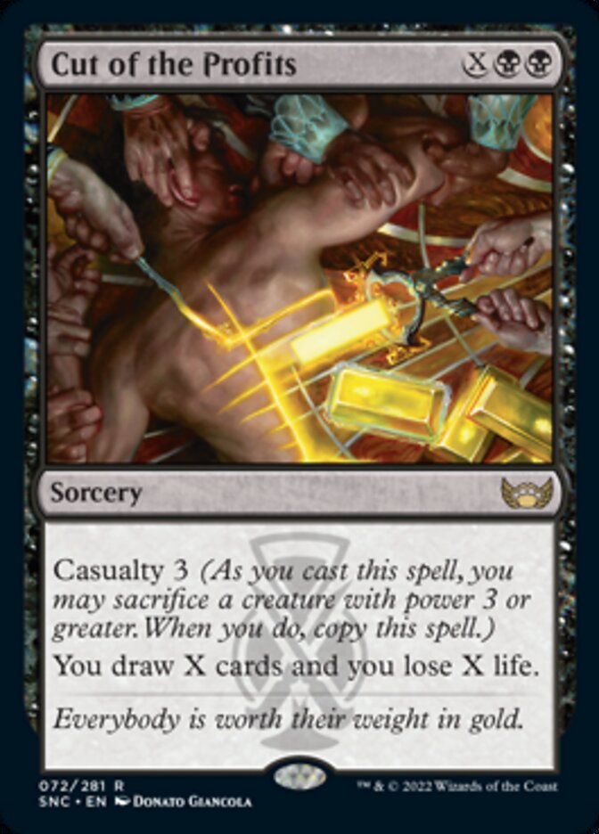 Cut of the Profits [Streets of New Capenna] [Foil]