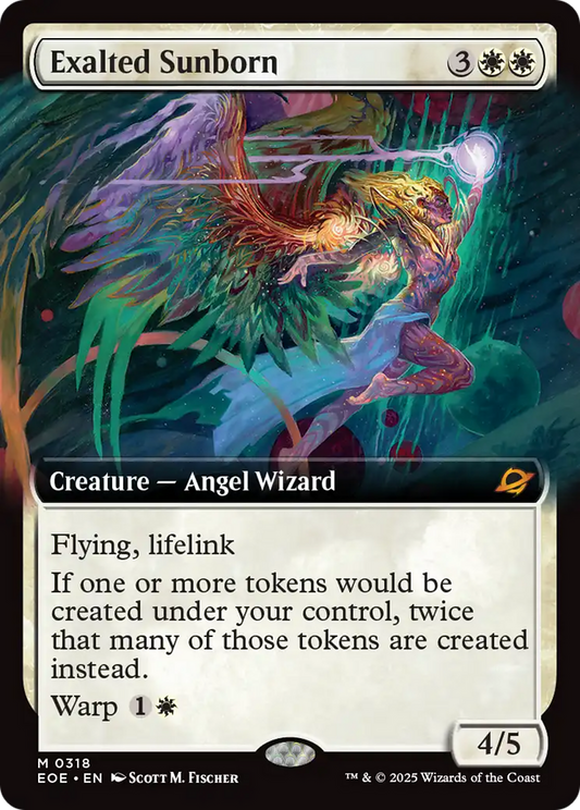 Exalted Sunborn (Extended Art) [Edge of Eternities] [Foil]