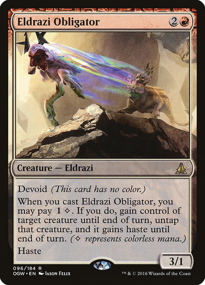 Eldrazi Obligator [Oath of the Gatewatch] [Foil]