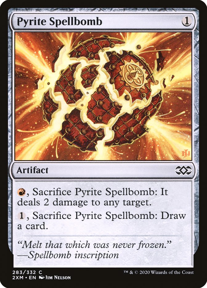 Pyrite Spellbomb [Double Masters] [Foil]