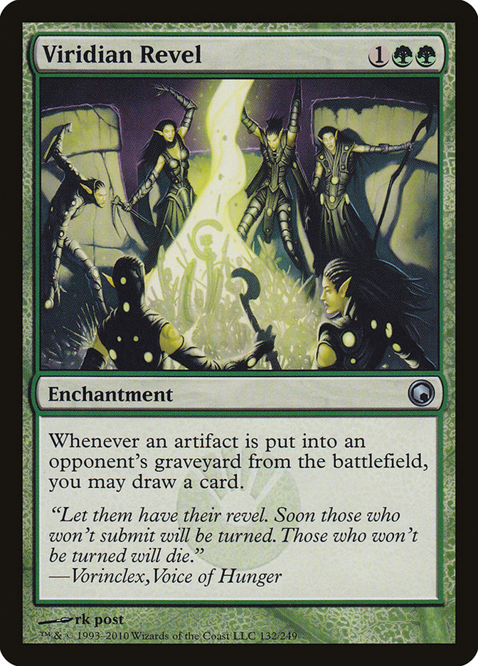 Viridian Revel [Scars of Mirrodin] [Foil]