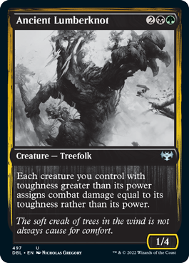 Ancient Lumberknot [Innistrad: Double Feature] [Foil]