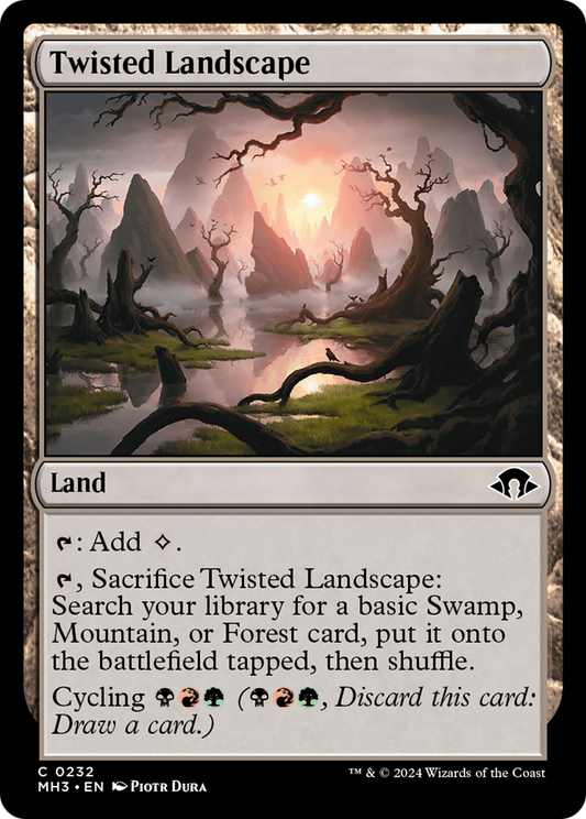 Twisted Landscape [Modern Horizons 3] [Foil]