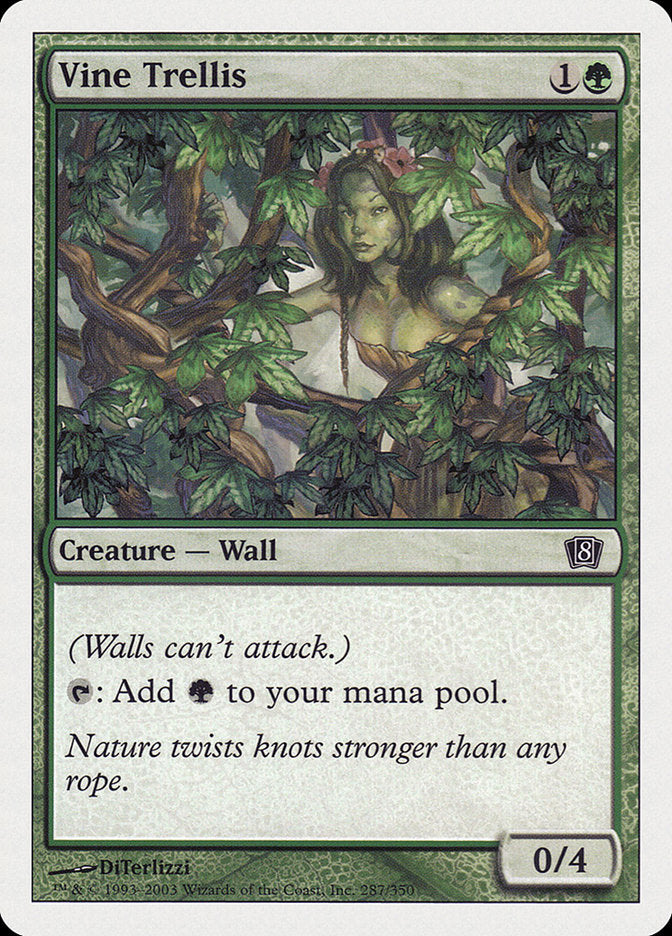 Vine Trellis [Eighth Edition] [Foil]