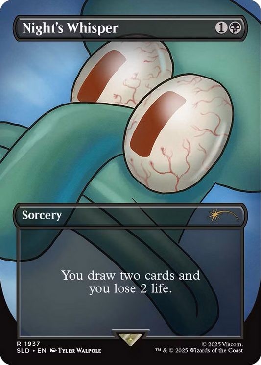 Night's Whisper [Secret Lair Drop Series] [Foil]