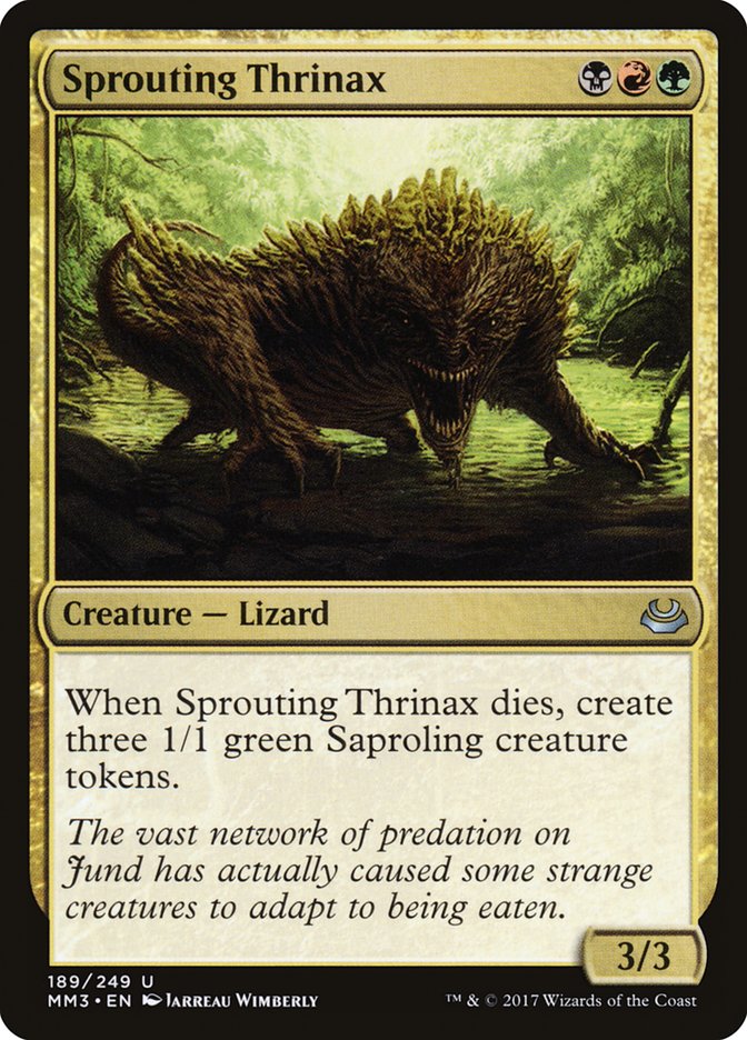 Sprouting Thrinax [Modern Masters 2017] [Foil]