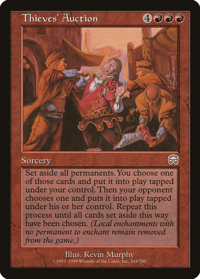 Thieves' Auction [Mercadian Masques] [Foil]