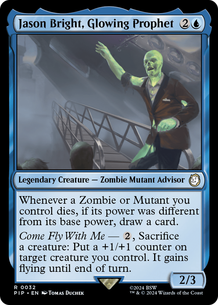 Jason Bright, Glowing Prophet [Fallout] [Foil]