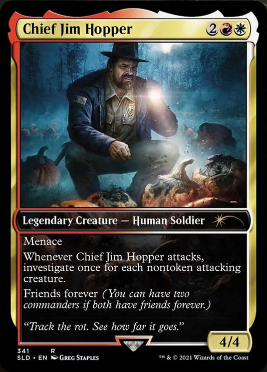 Chief Jim Hopper [Secret Lair Drop Series] [Foil]