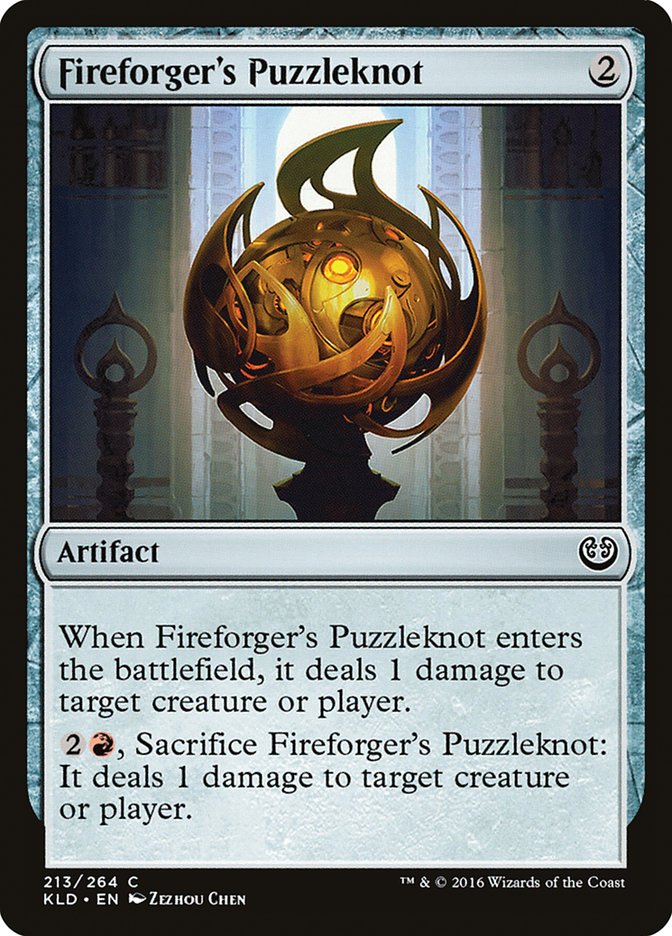 Fireforger's Puzzleknot [Kaladesh] [Foil]