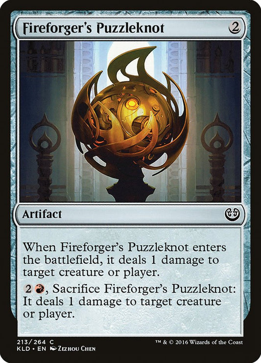 Fireforger's Puzzleknot [Kaladesh] [Foil]