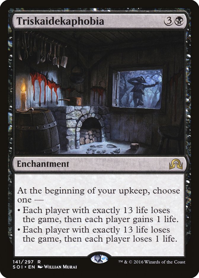 Triskaidekaphobia [Shadows over Innistrad] [Foil]