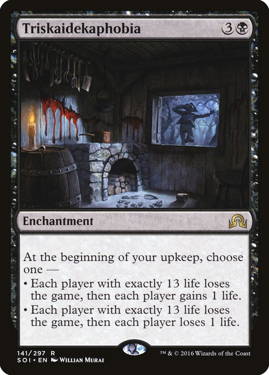 Triskaidekaphobia [Shadows over Innistrad] [Foil]