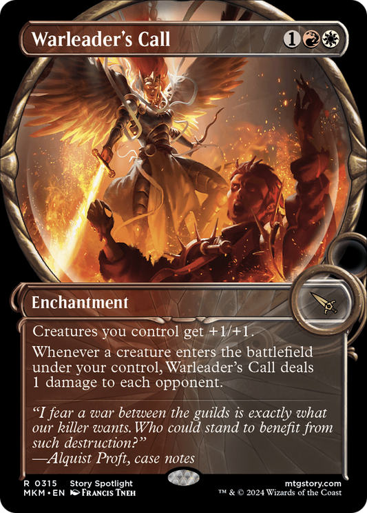 Warleader's Call (Showcase) [Murders at Karlov Manor] [Foil]
