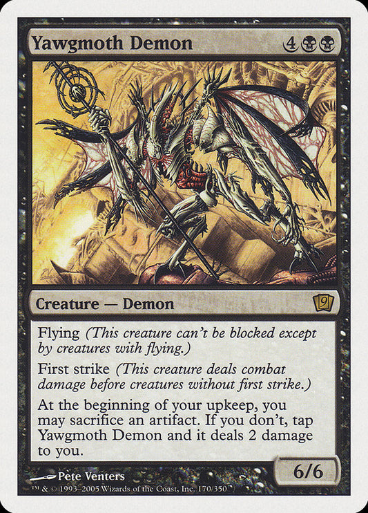 Yawgmoth Demon [Ninth Edition] [Foil]