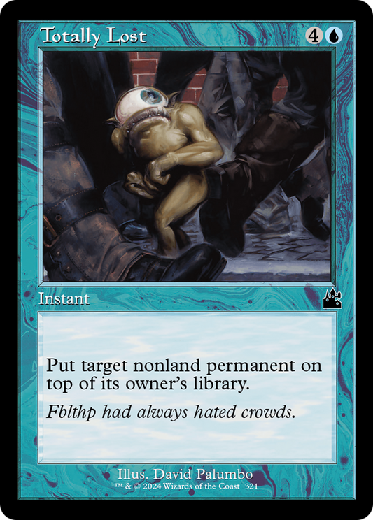 Totally Lost (Retro Frame) [Ravnica Remastered] [Foil]
