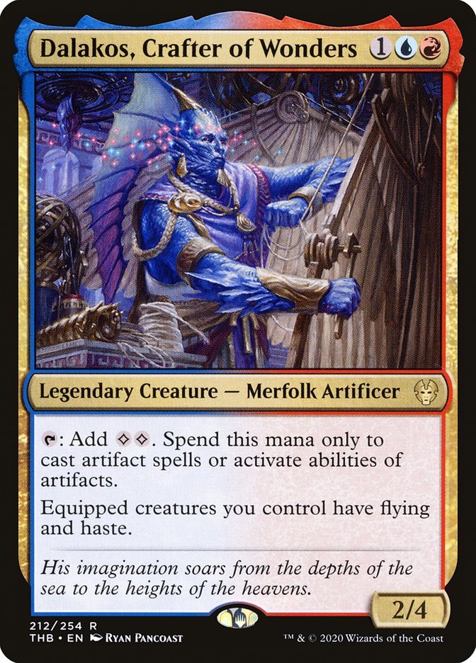 Dalakos, Crafter of Wonders [Theros Beyond Death] [Foil]