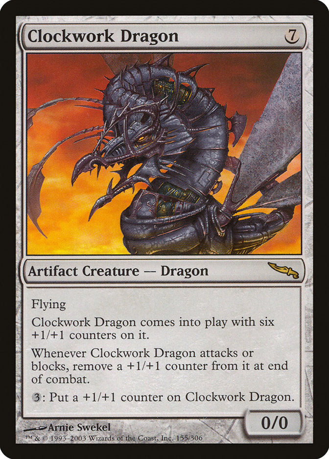 Clockwork Dragon [Mirrodin] [Foil]