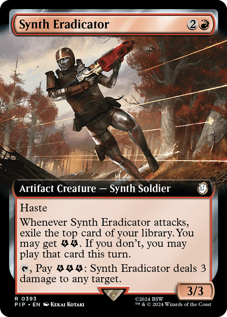 Synth Eradicator (Extended Art) [Fallout] [Foil]