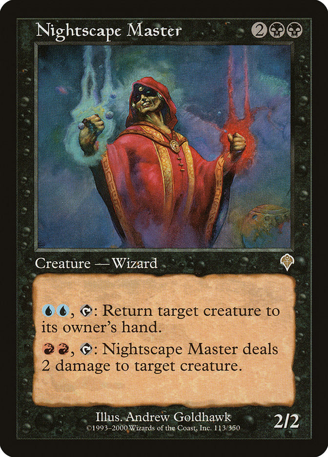 Nightscape Master [Invasion] [Foil]