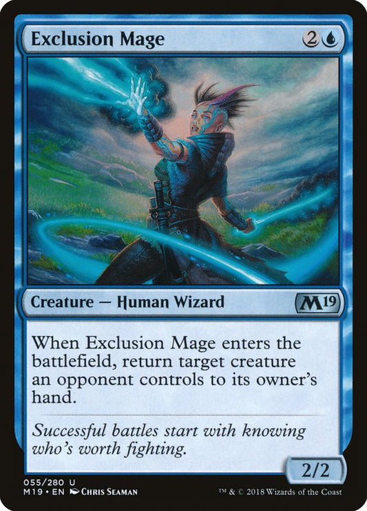 Exclusion Mage [Core Set 2019] [Foil]