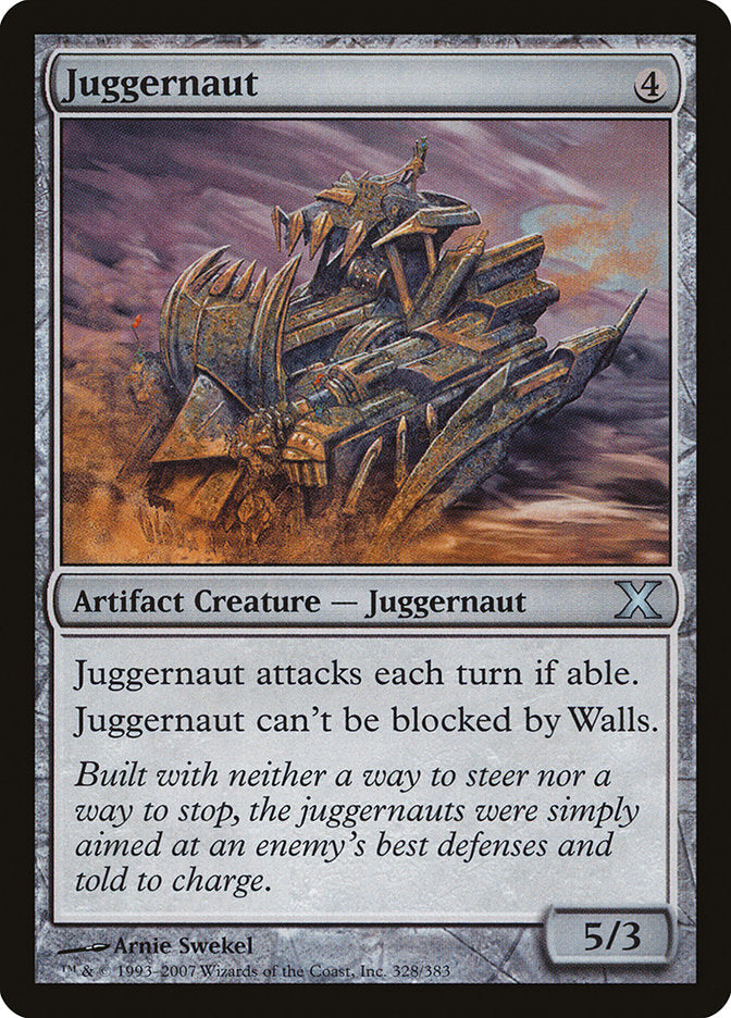 Juggernaut [Tenth Edition] [Foil]