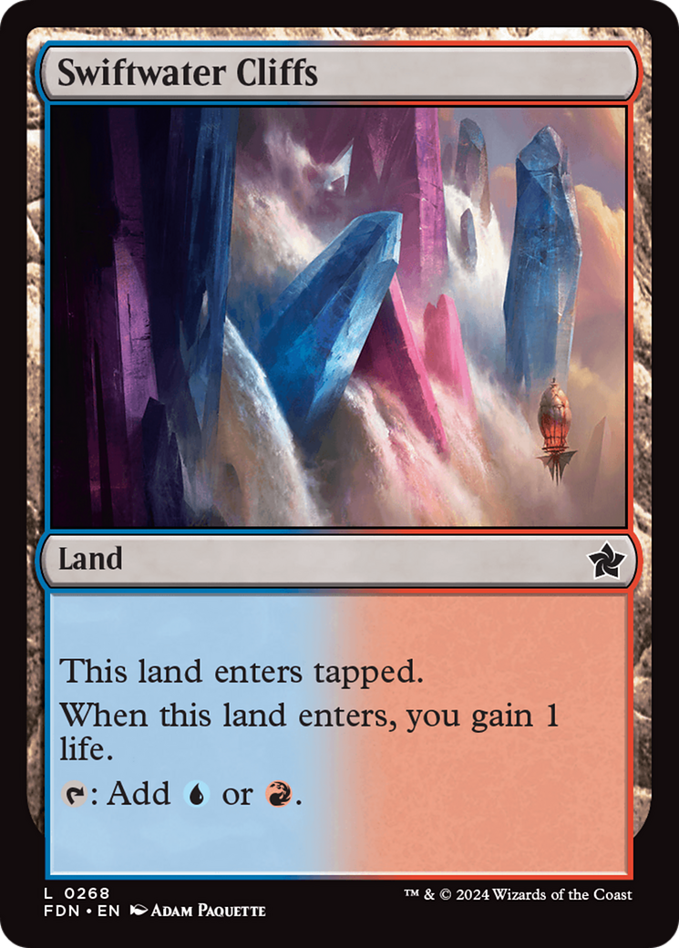 Swiftwater Cliffs [Foundations] [Foil]