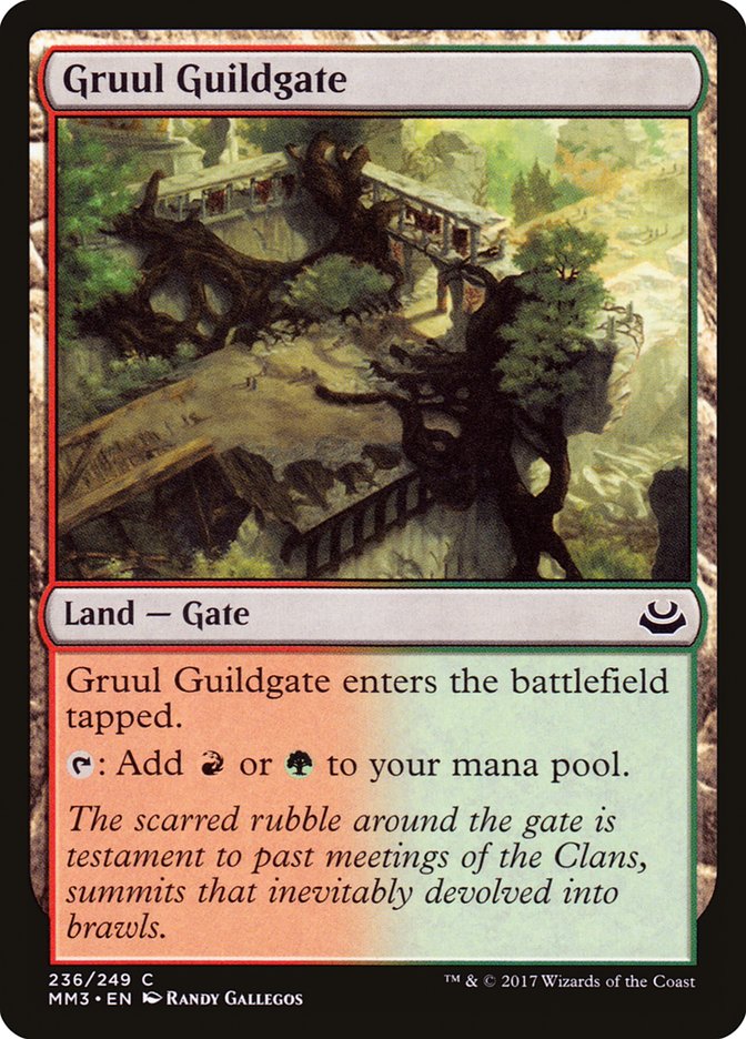 Gruul Guildgate [Modern Masters 2017] [Foil]