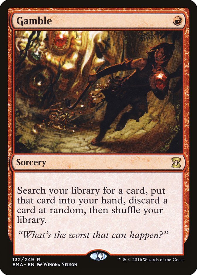 Gamble [Eternal Masters] [Foil]