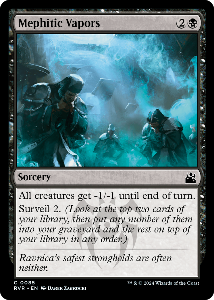 Mephitic Vapors [Ravnica Remastered] [Foil]