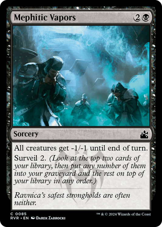 Mephitic Vapors [Ravnica Remastered] [Foil]