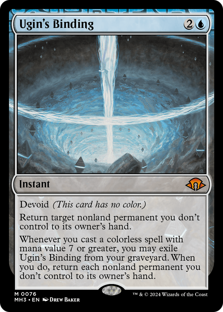 Ugin's Binding [Modern Horizons 3] [Foil]