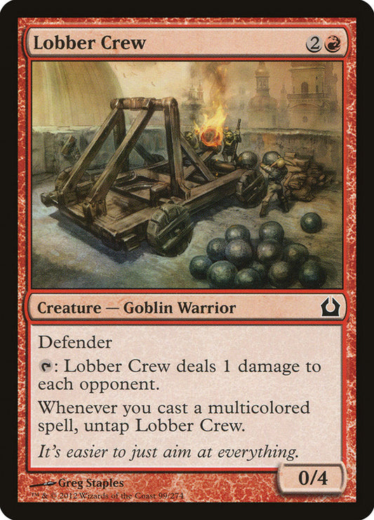 Lobber Crew [Return to Ravnica] [Foil]