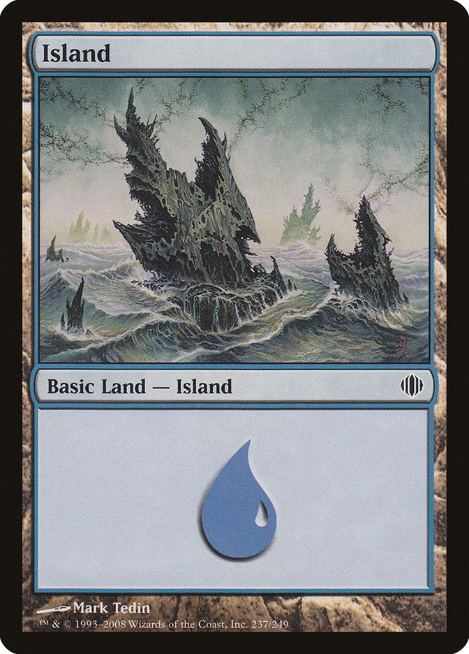 Island (237) [Shards of Alara] [Foil]