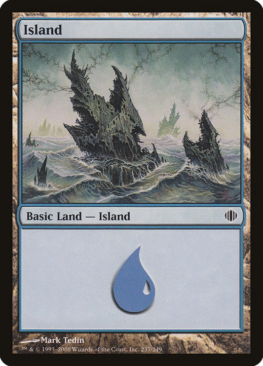Island (237) [Shards of Alara] [Foil]