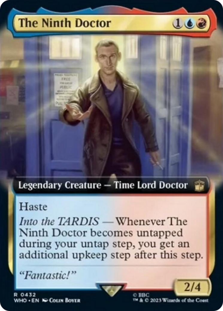 The Ninth Doctor (Extended Art) [Doctor Who] [Foil]