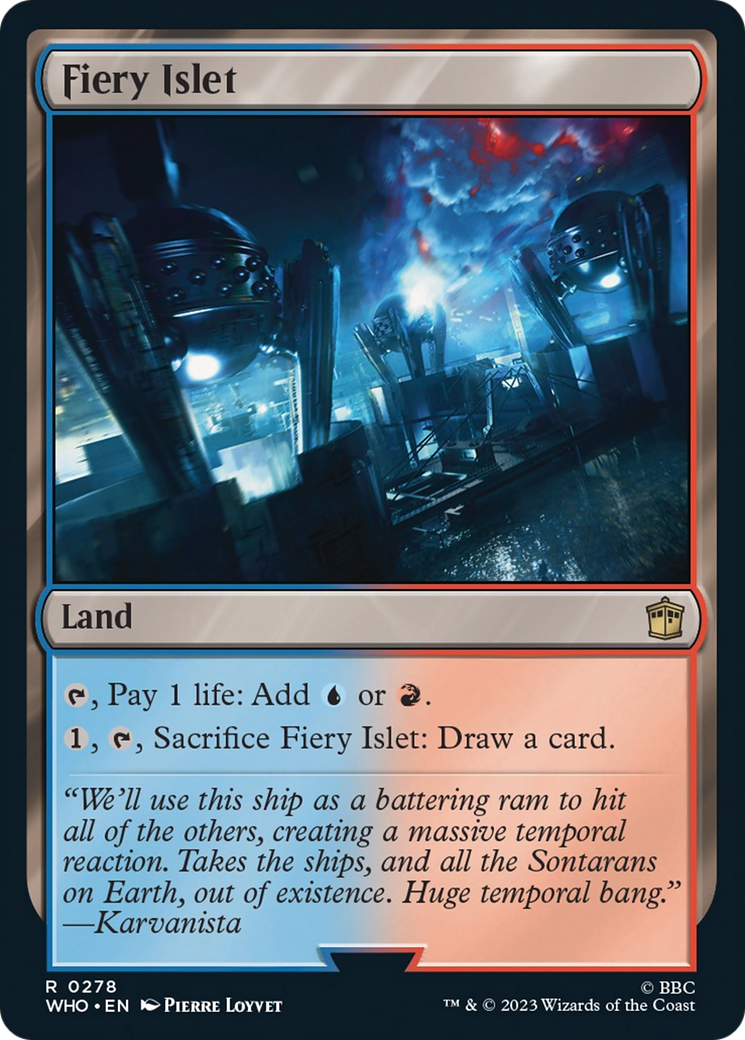 Fiery Islet [Doctor Who] [Foil]
