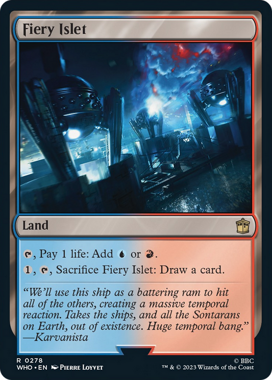 Fiery Islet [Doctor Who] [Foil]