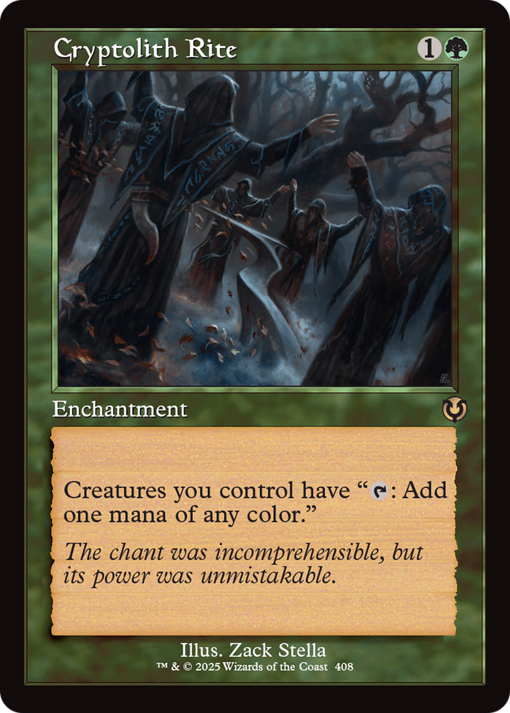 Cryptolith Rite (Retro Frame) [Innistrad Remastered] [Foil]