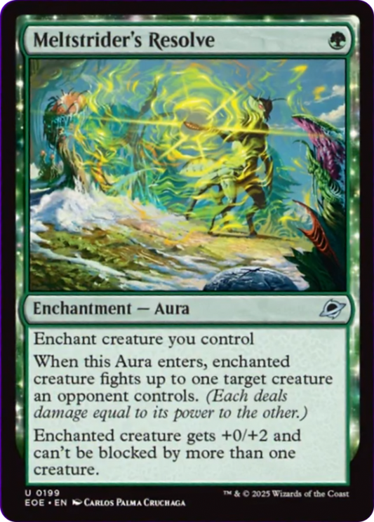 Meltstrider's Resolve [Edge of Eternities] [Foil]