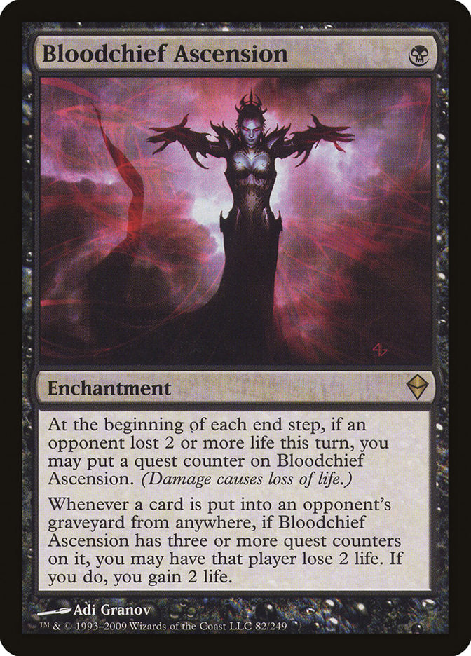 Bloodchief Ascension [Zendikar] [Foil]