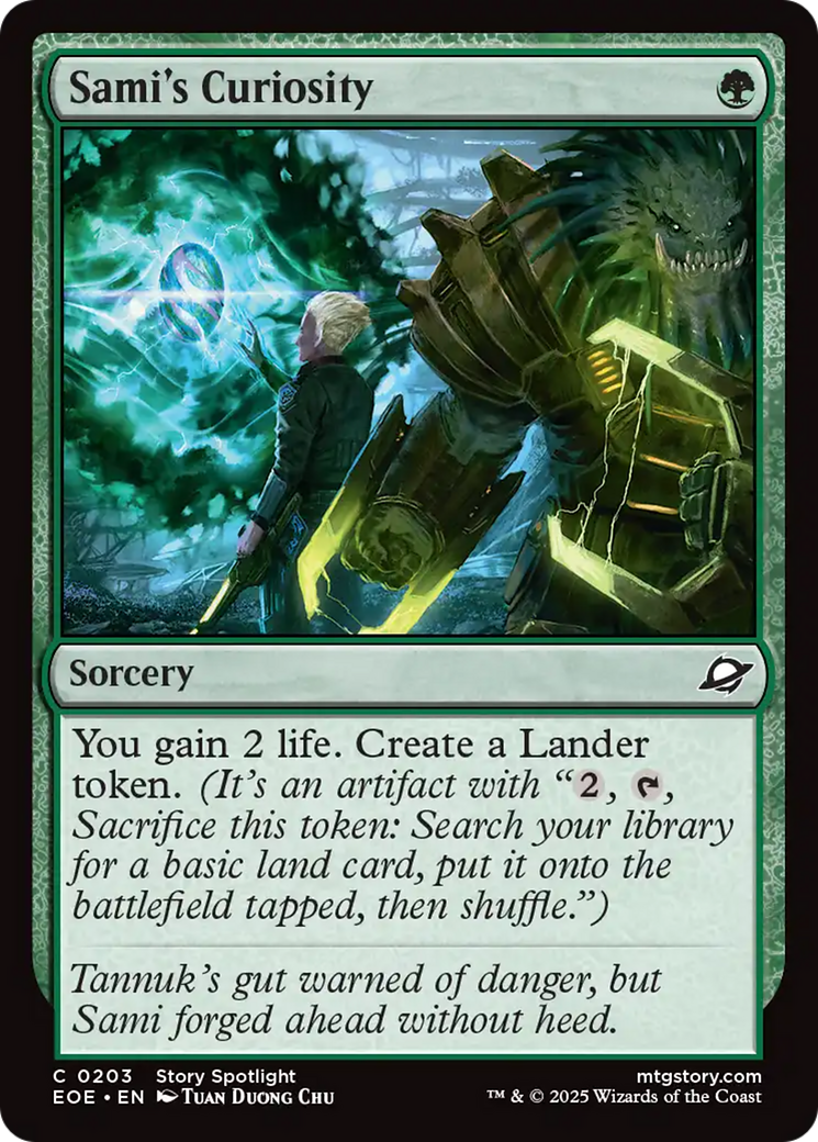 Sami's Curiosity [Edge of Eternities] [Foil]