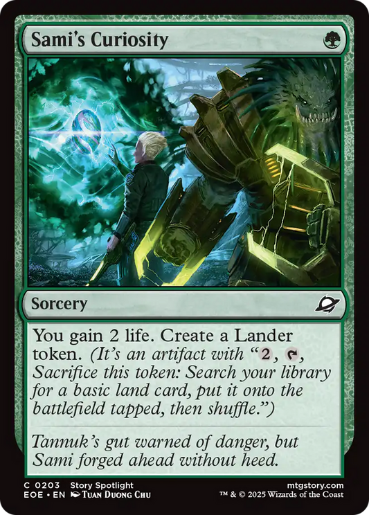 Sami's Curiosity [Edge of Eternities] [Foil]