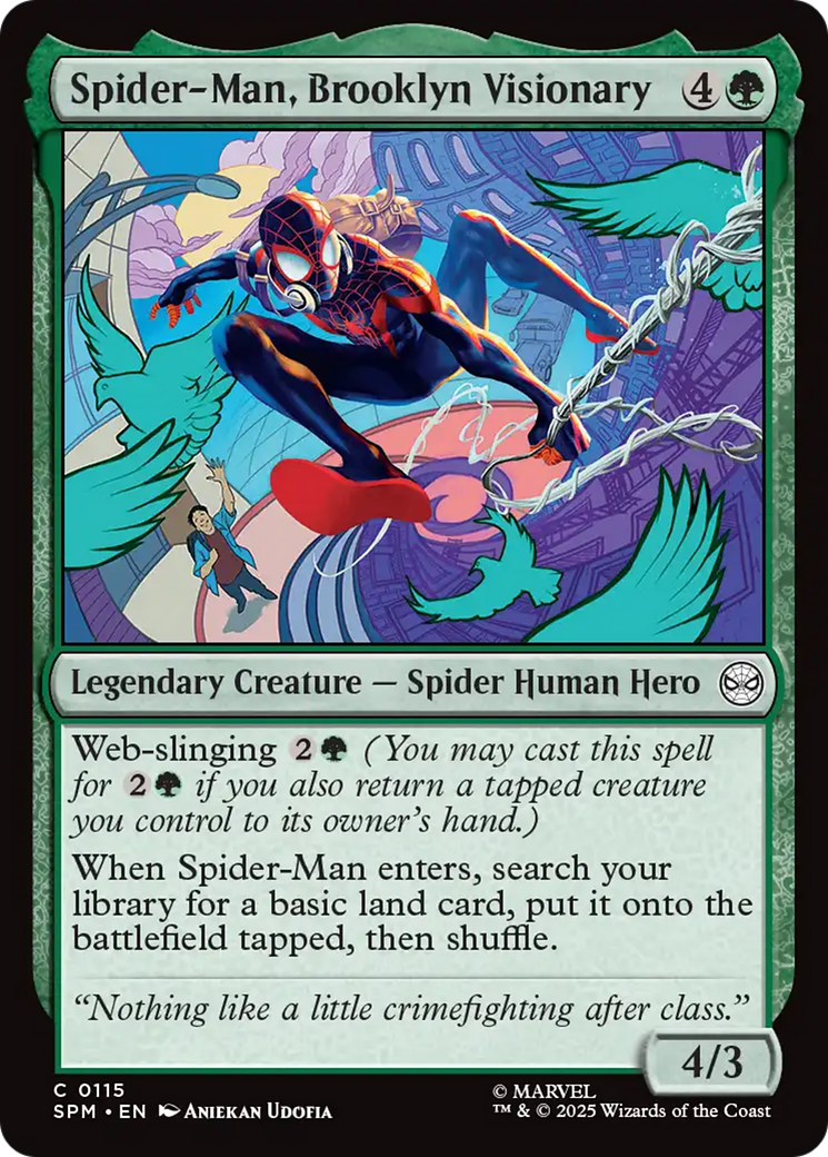 Spider-Man, Brooklyn Visionary [Marvel's Spider-Man] [Foil]