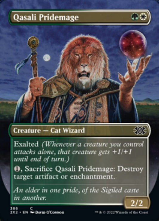 Qasali Pridemage (Borderless Alternate Art) [Double Masters 2022] [Foil]