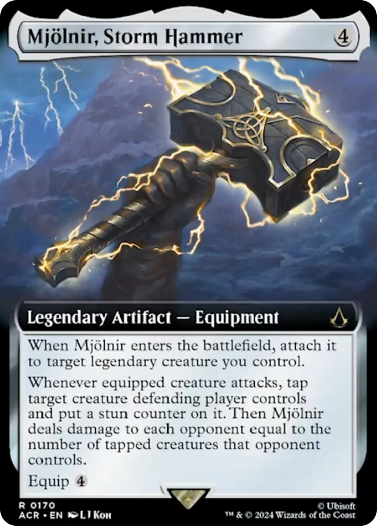 Mjolnir, Storm Hammer (Extended Art) [Assassin's Creed] [Foil]