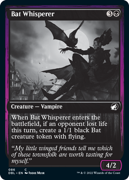 Bat Whisperer [Innistrad: Double Feature] [Foil]