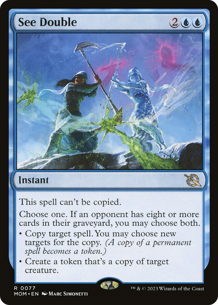See Double [March of the Machine] [Foil]