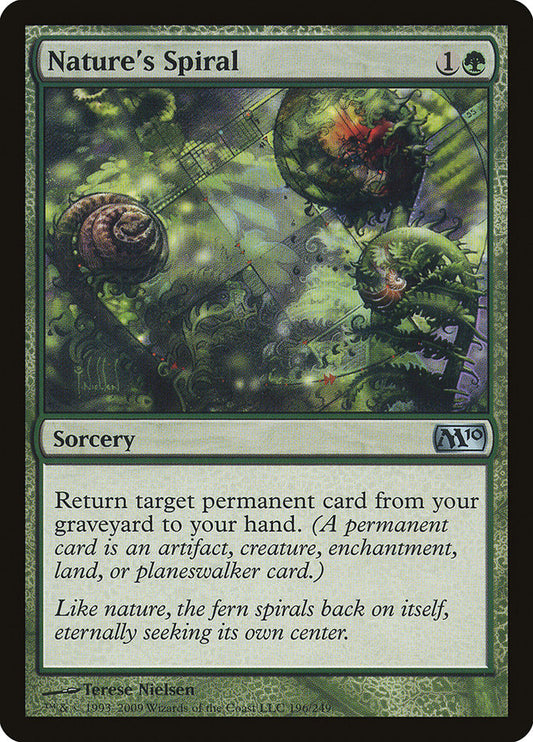 Nature's Spiral [Core Set 2010] [Foil]